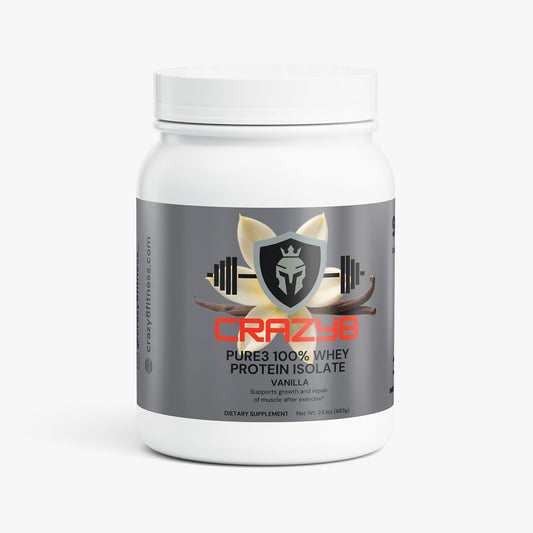 Pure3 100% Whey Protein Isolate (Vanilla)