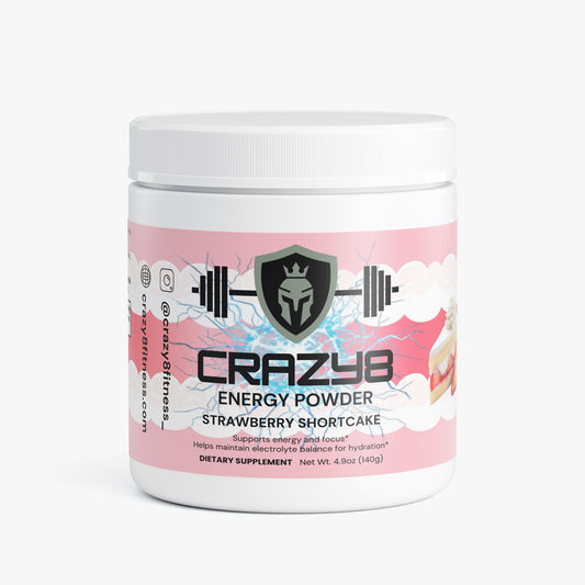 Pre-workout Energy Powder (Strawberry Shortcake)