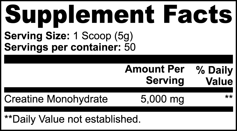 Creatine Monohydrate 3 Pack Bundle