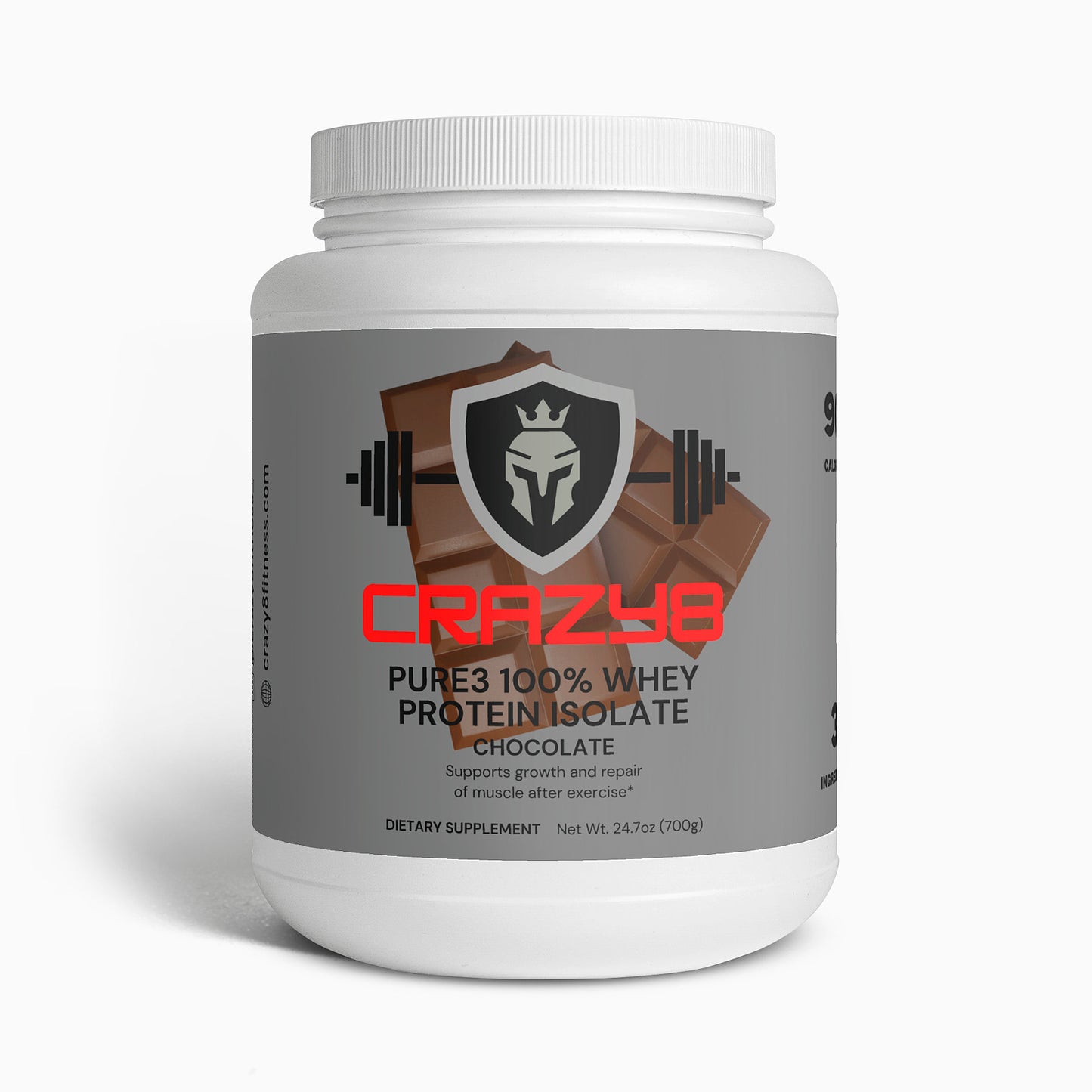 Pure3 100% Whey Protein Isolate (Chocolate)