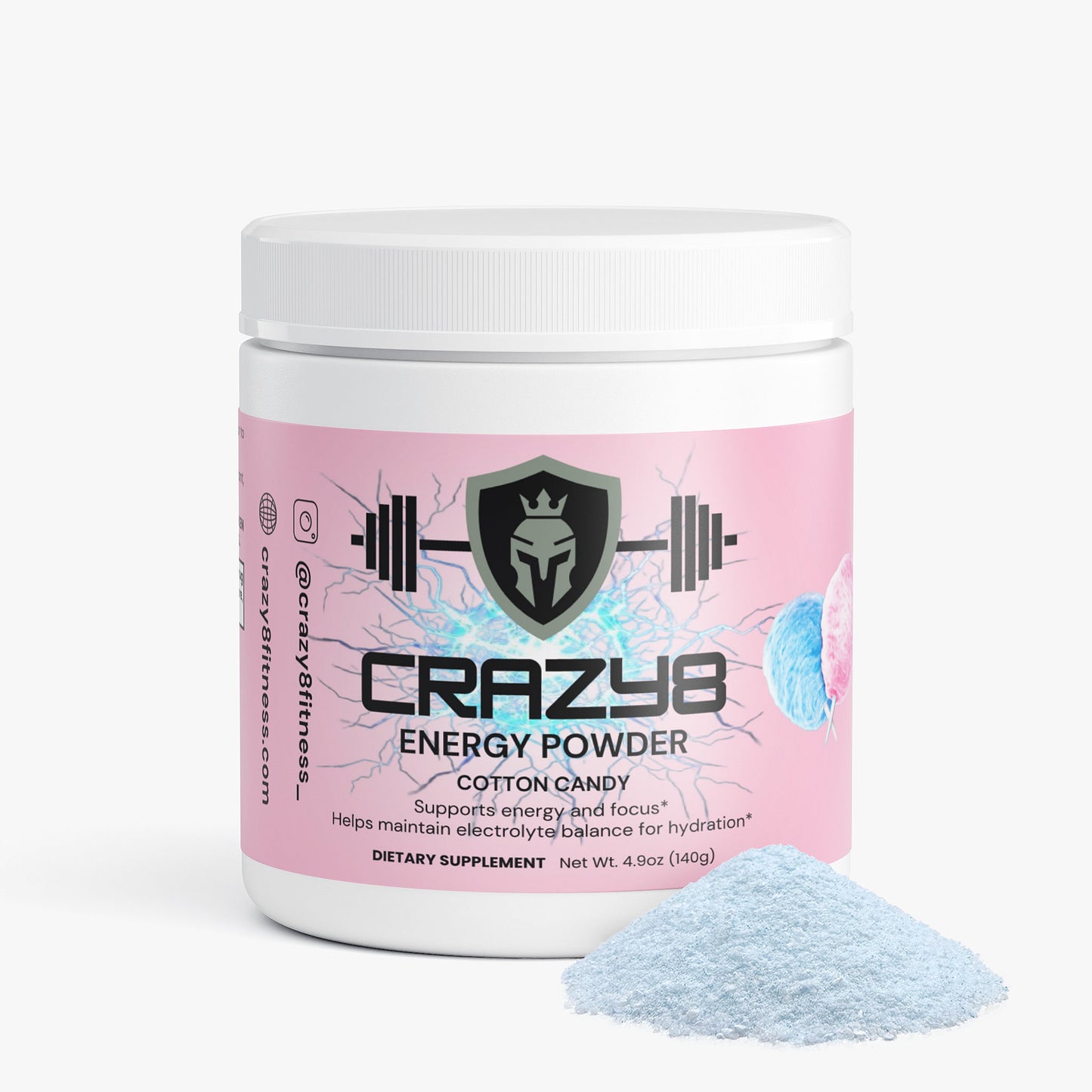 Pre-workout Energy Powder (Cotton Candy)