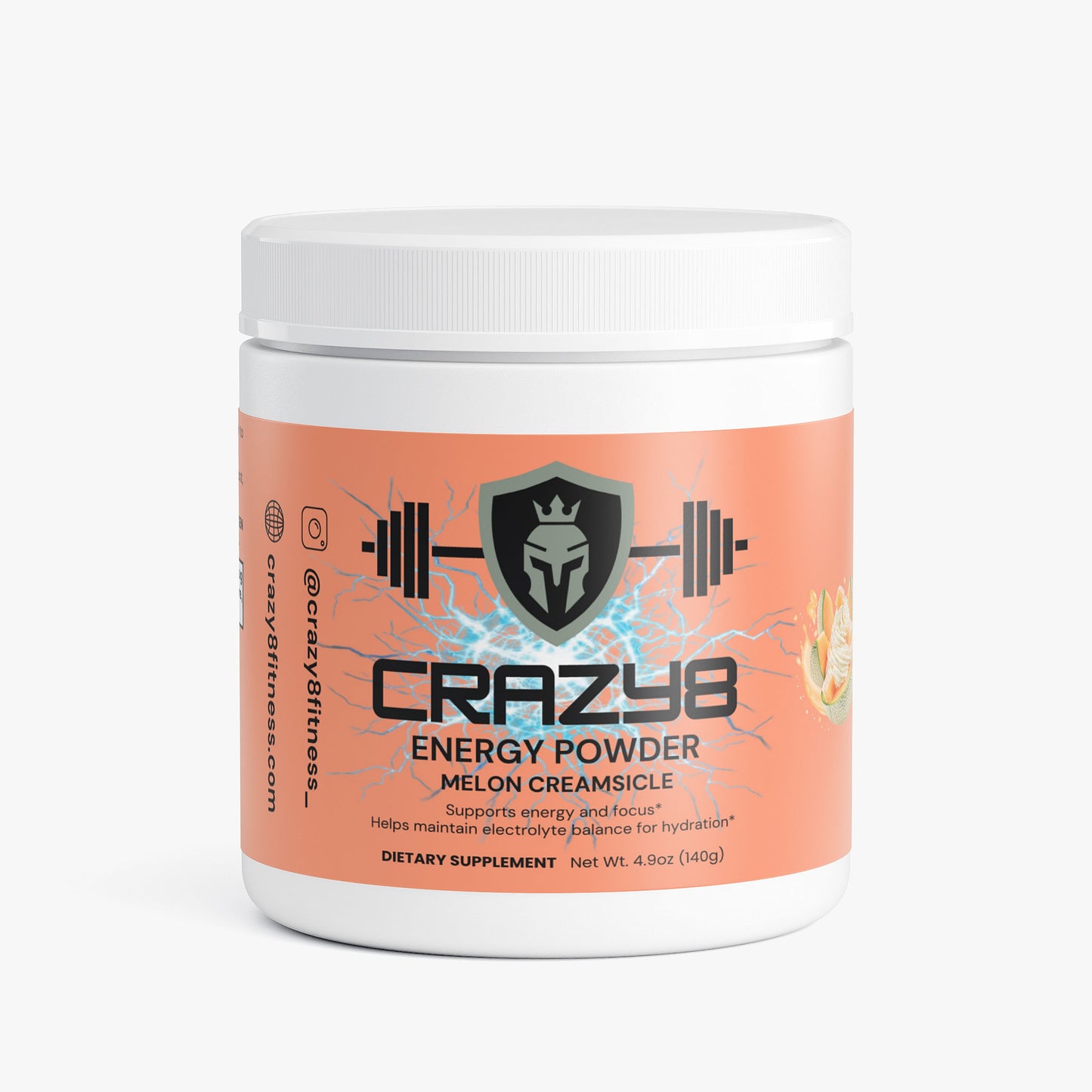 Pre-workout Energy Powder (Melon Creamsicle)