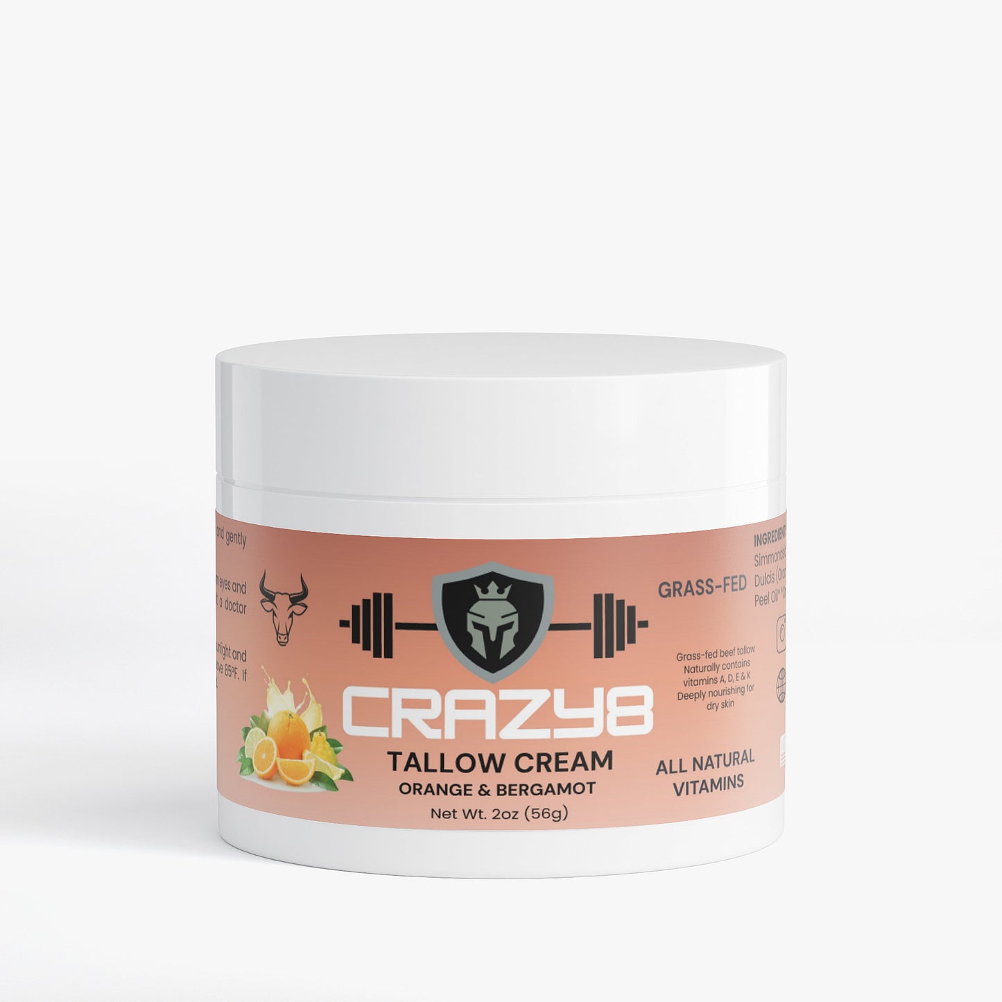 Tallow Cream Orange & Bergamot