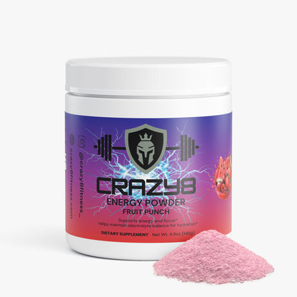 Pre-workout Energy Powder (Fruit Punch)