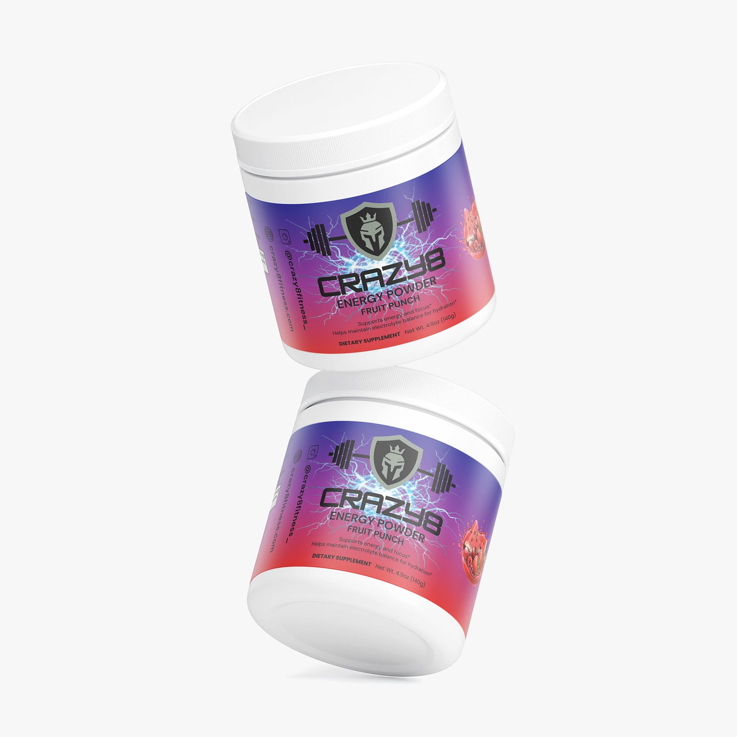 Pre-workout Energy Powder (Fruit Punch)